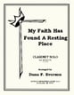 My Faith Has Found a Resting Place Clarinet Solo with Piano cover